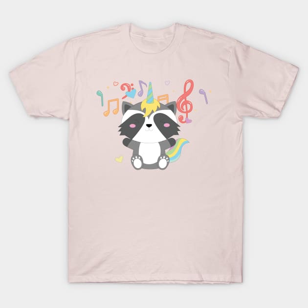 a cat is singing T-Shirt by ngoclucbkhn